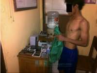 Nyolong di Konter Seluler, Seorang Pemuda 17 Tahun di Dander Diamankan Polisi