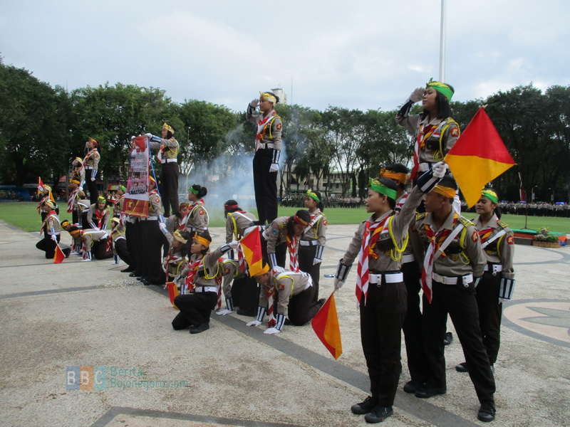 Gerak Atraktif Pramuka Saka Bhayangkara