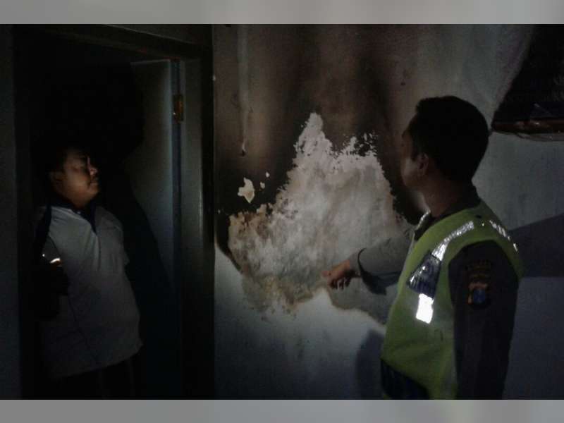 Kipas Dibiarkan Menyala, PKBM UPT Kedungadem Terbakar