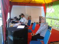 Rest Area Dishub Bojonegoro Mulai Dibanjiri Pemudik