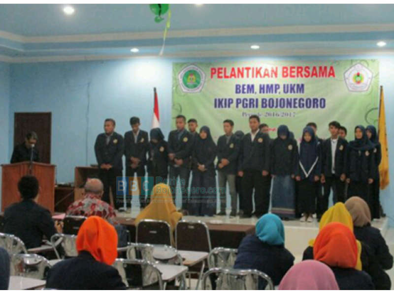 Rektor IKIP Lantik BEM, Berharap Dukungan Positif Para Mahasiswa