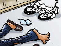 Seorang Pengendara Motor Jadi Korban Tabrak Lari di Baureno