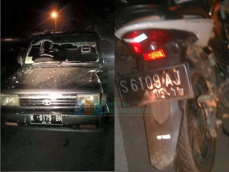 Kendaraan Padat, Dua Kecelakaan Terjadi di Bojonegoro