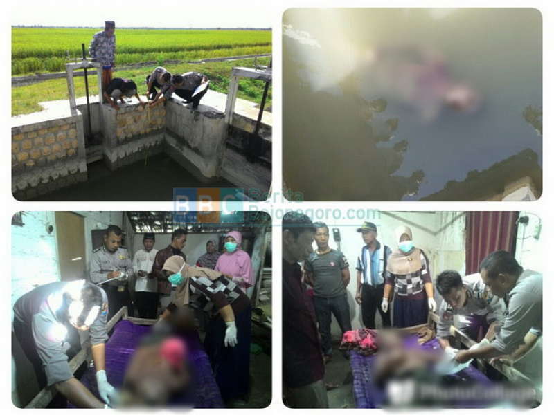 Seorang Kakek di Sukosewu Tewas Tenggelam di Cek Dam