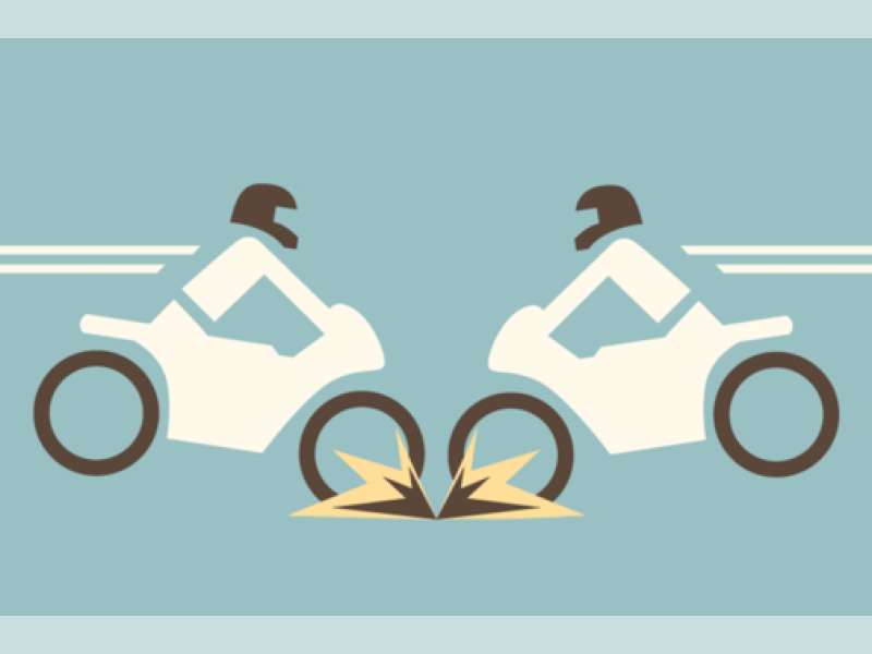 Belok Tak Nyalakan Lampu Sein, Shogun Ditabrak Vario