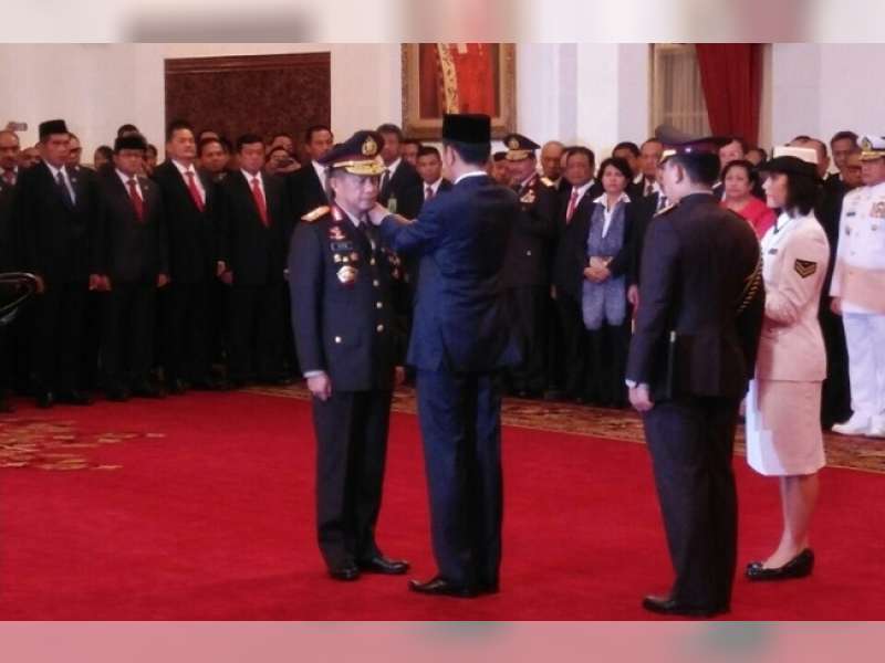 Jenderal Polisi M Tito Karnavian Resmi Jabat Kapolri