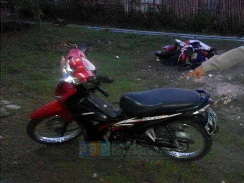 Hindari Penyeberang Jalan, Pengendara Motor Celaka