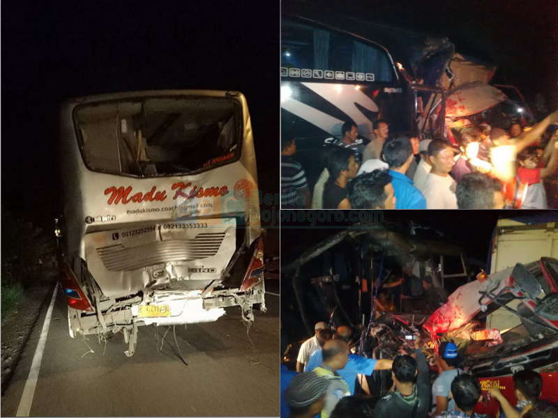 Kecelakaan Karambol di Tuban, Satu Orang Meninggal Dunia, Dua Orang Luka Berat