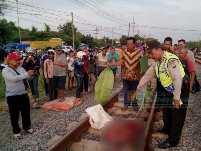 Kecelakaan Kereta Api Tabrak Pengendara Motor Di Kecamatan