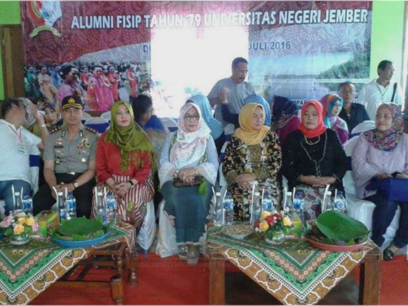 Dihadiri Istri Kapolda, Polres Kawal Reuni Alumni FISIP UNEJ 79