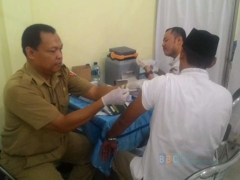 654 CJH asal Bojonegoro Jalani Tes Kesehatan Akhir