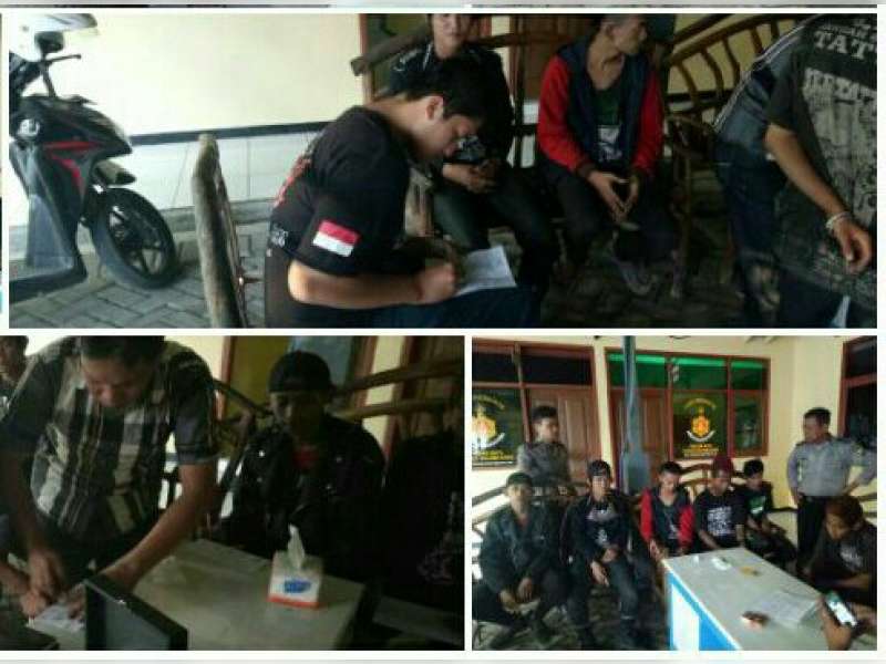 6 Pemuda Terjaring Razia Premanisme