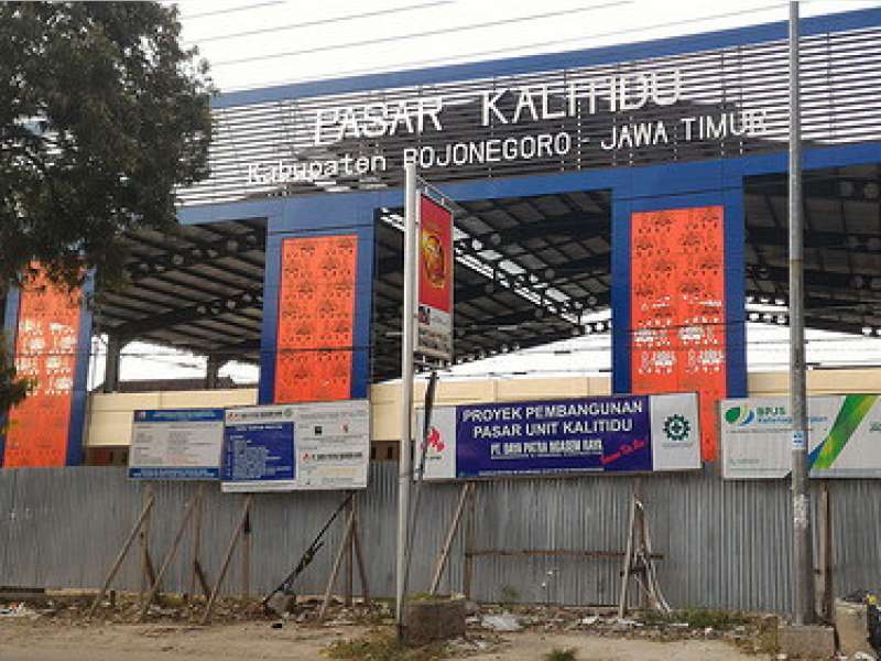 Pedagang Tak Sabar Segera Bisa Tempati Bangunan Baru Pasar Kalitidu