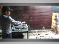 Tabung LPG Bocor dan Terbakar, Hanguskan Dapur dan Akibatkan Satu Orang Luka Bakar