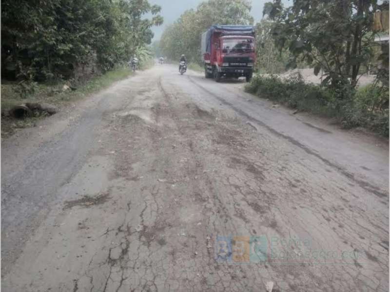 Jalur PUK Gayam Sebagian Makin Tidak Rata