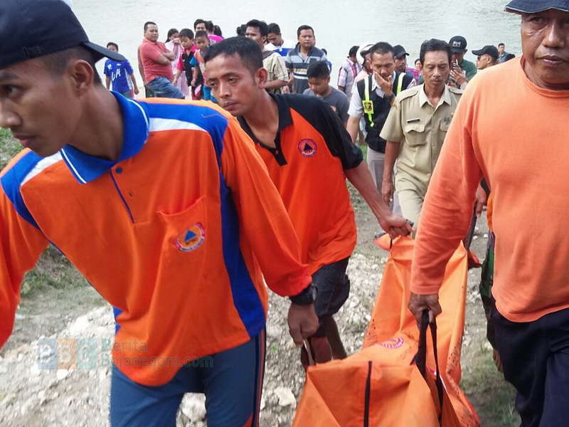 Korban Tenggelam Akhirnya Ditemukan di sebelah Jembatan Kaliketek