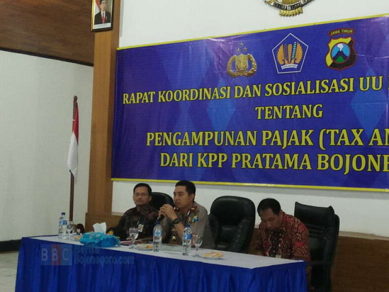 Polres Bojonegoro Sosialisasikan Tax Amnesty Kepada Anggota