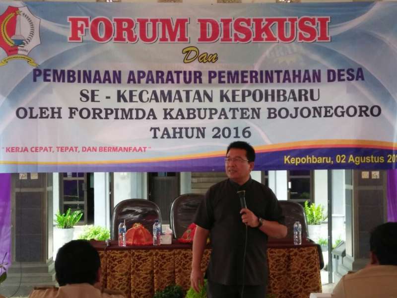 Kang Yoto Ingatkan Aparat Desa Harus Terapkan OGP