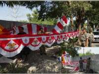 Sat Pol PP Tertibkan Penjual Bendera di Sepanjang Ruas Jalan Dalam Kota