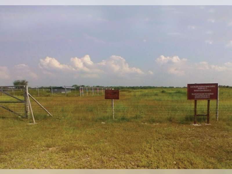 Melihat Lapangan Gas Cendana Kecamatan Padangan