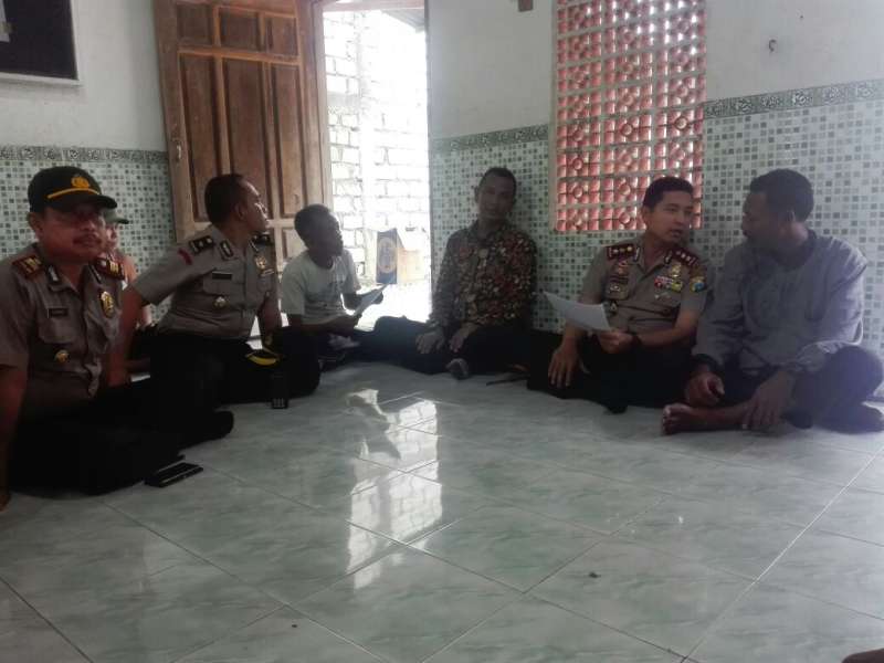 Tidak Ingin Konflik Berlarut, Kapolres Bojonegoro Turun Pimpin Mediasi
