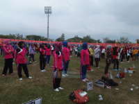 Besok, Peserta Senam Massal Kenakan Selempang Batik Bojonegoro