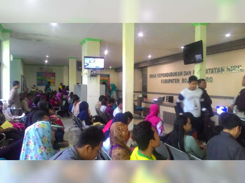 Blangko e KTP di Dispendukcapil Habis