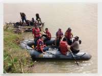 Polres Bojonegoro Tertibkan Tambang Pasir Ilegal di Desa Mlaten Kecamatan Kalitidu
