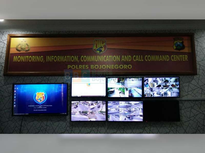 Polres Bojonegoro Operasionalkan 36 Unit CCTV untuk Membantu Harkamtibmas