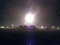 Semalam Nyala Api Flare di Lapangan Banyuurip Membesar