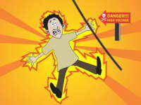 Tersengat Listrik, Seorang Pekerja Meninggal Dunia