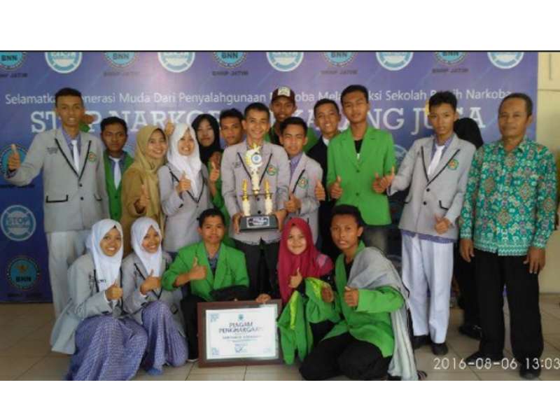 MAN Model Bojonegoro Juara 3 Sekolah Bebas Narkoba se-Jatim