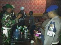 Tim Gabungan Lakukan Penertiban Anggota di Tempat Terlarang