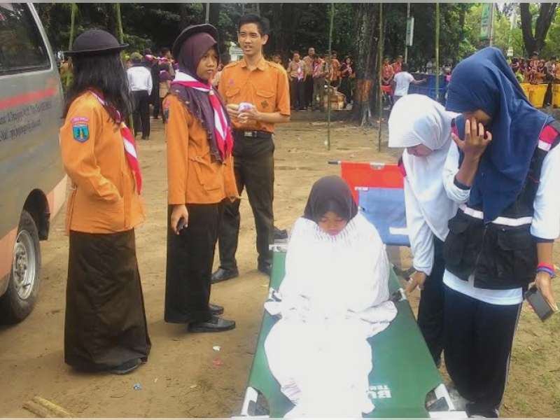 27 Peserta Upacara HUT Pramuka Pingsan