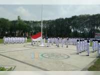 Upacara Peringatan HUT RI-71 di Alun-Alun Berjalan Khidmat