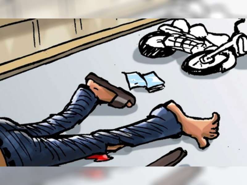 Berbelok Mendadak, Dua Pengendara Sepeda Motor Tabrakan