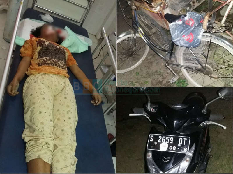 Ditabrak Motor Pelajar 14 Tahun, Wanita Pengayuh Sepeda Meninggal Dunia