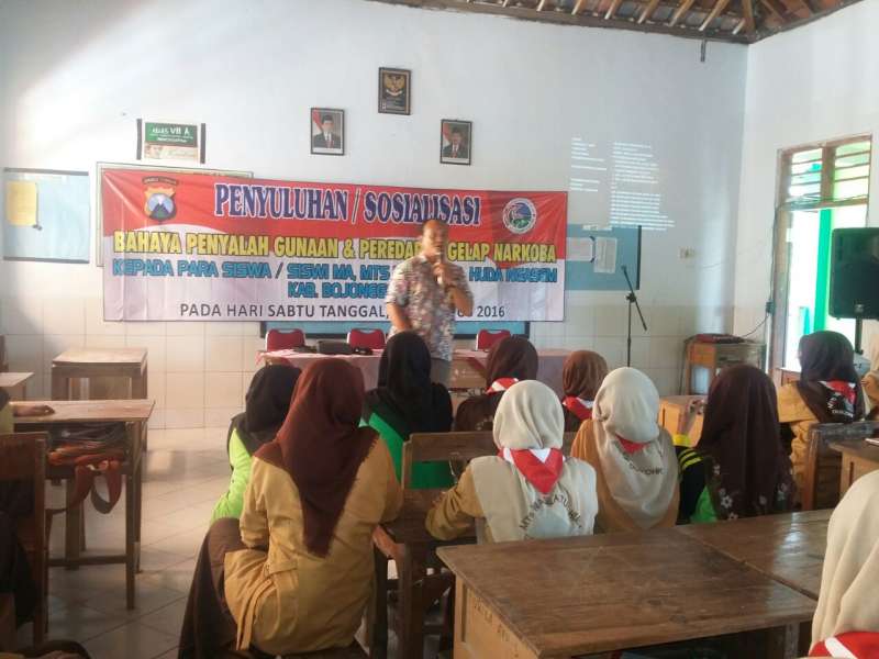 Sat Narkoba Polres Bojonegoro Gelar Binluh di Dua Tempat Hari Ini