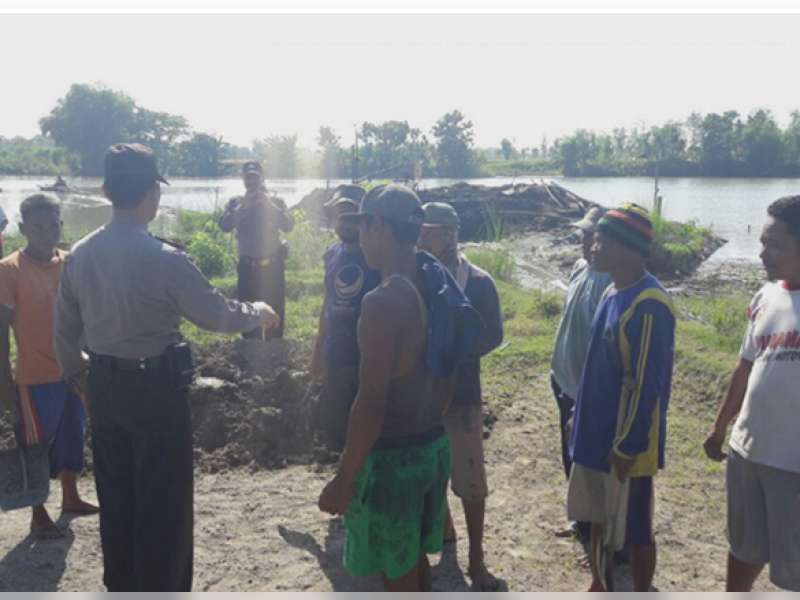 Kapolres Tanggapi Sms Laporan Warga tentang Tambang Pasir Ilegal di Kalitidu