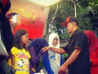 Jalan Sehat dan Bakti Sosial Semarakkan HUT RI di Kebun Salak Kapas