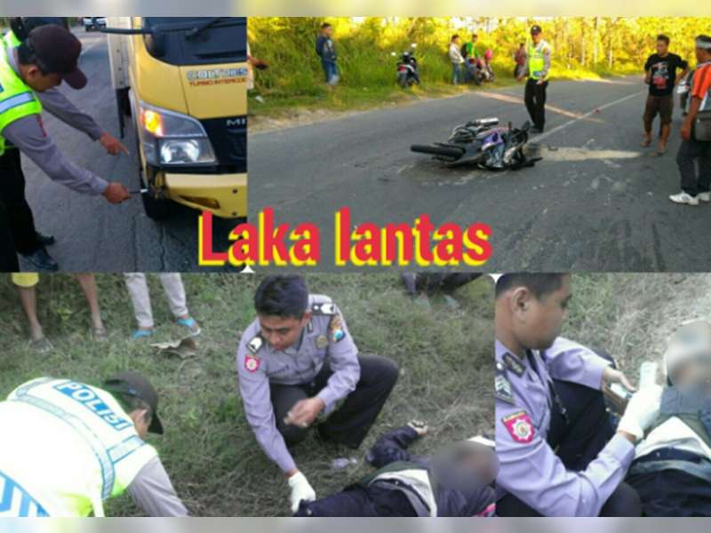 Tabrak Mobil Box, Pengendara Motor Meninggal Dunia di Margomulyo