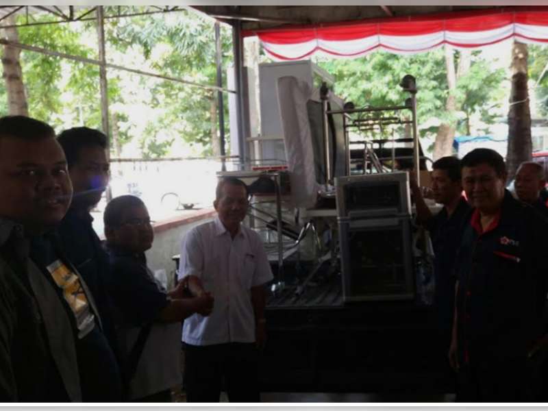 PMI Bojonegoro Terima Sumbangan Alat Medis dari Tripatra