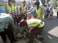 Giliran CJH Kloter 50 Bojonegoro Berangkat ke Asrama Haji Sukolilo