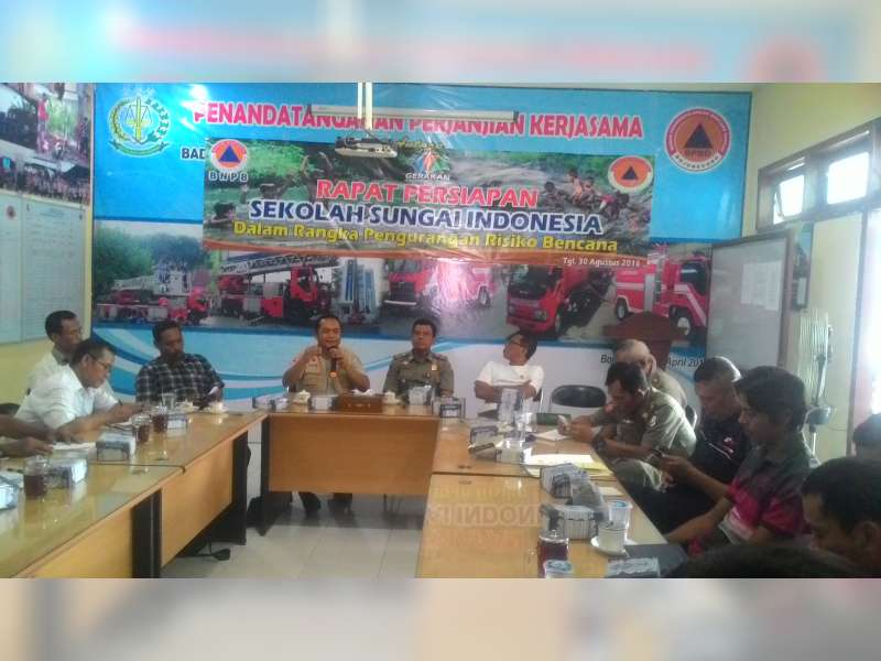 BPBD Bojonegoro Rapat Persiapan Gelar Sekolah Sungai