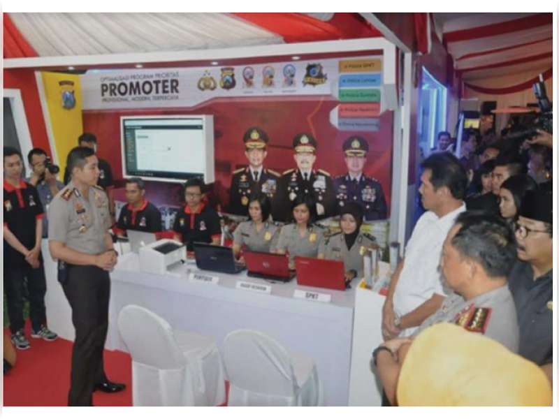 Kapolri dan Menpan Launching 7 Program Inovasi Polres Jajaran Polda Jatim
