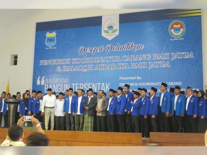 Pelantikan PKC PMII Jawa Timur Dihadiri Menpora dan Gubernur Soekarwo&nbsp;