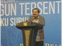 Di Resepsi Pelantikan PMII, Soekarwo Bicara Soal Ekonomi Jawa Timur