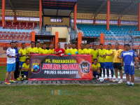 PS Bhayangkara Angling Dharma Polres Bojonegoro Gelar Latihan Rutin