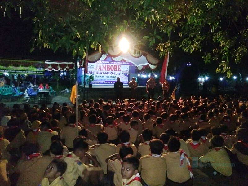 Kunjungi Jambore Malo, Wakapolres Sosialisasikan CAS