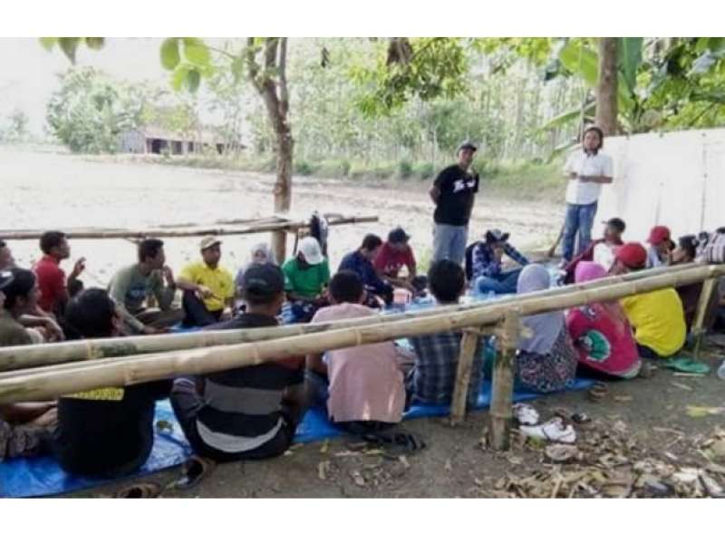 Sekolah Lapang Tetanen Didirikan di Dolokgede Kecamatan Tambakrejo